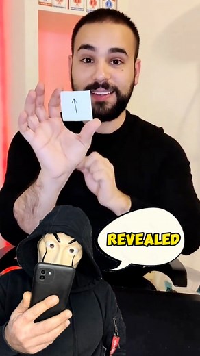 Viral Arrow Trick Revealed 🪄⬇️⬆️⬅️➡️ #magic #magician #tricks #magictricks #illusion #foryou #trend #trending #viralvideo #viralreels | The Mask Magic Tricks Revealed