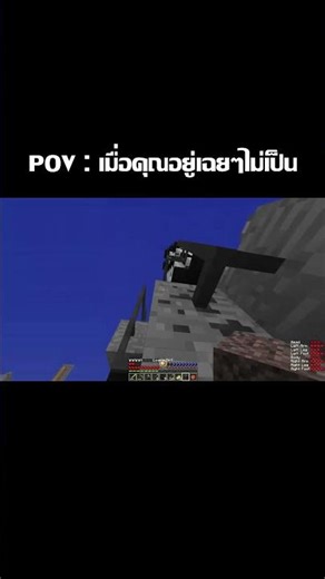 POV : เมื่อคุณอยู่เฉยๆไม่เป็น #minecraft #rlcraft