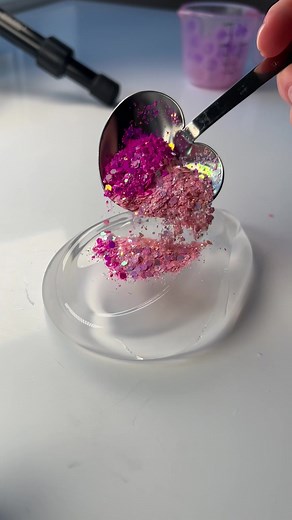 Sparkly Slime Mixing Fun with Beads | Mush Slime