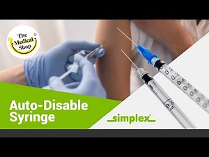 TMS Simplex Auto Disable Syringe