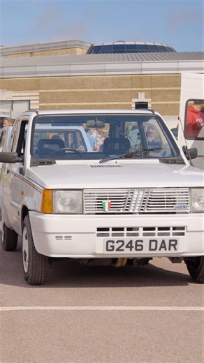 The COOLEST Special Edition! Fiat Panda Italia 90! #fiat #italian #classiccar.mp4
