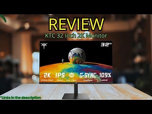 KTC 32 Inch 2K Monitor Review 🔥 Best Budget QHD Monitor for Gaming, Office & Editing (H32T13)