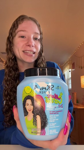 Trying Skala Curl Cream for the First Time!