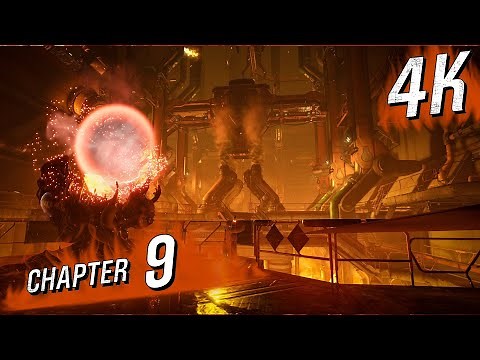 [4K 60] DOOM (2016) (Nightmare / 100%) - Walkthrough pt 9 - Lazarus Labs (Lazarus)