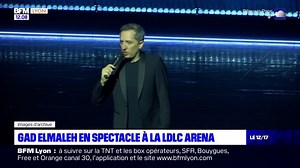Gad Elmaleh en spectacle à la LDLC Arena