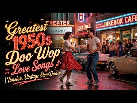 Midnight Jukebox: Greatest 1950s Doo Wop Love Songs | Timeless Vintage Slow Dance