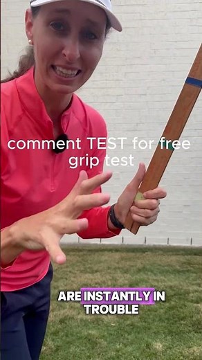 comment TEST for free grip test your trail-hand grip decides everything — your swing shape, your