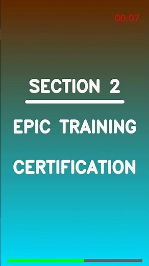Epic Training Certification Latest 2026 🚀🔥💻