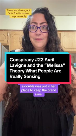 Conspiracy number twenty three explores the long standing theory that Avril Lavigne was replaced by a look alike named Melissa. While this theory has circulated online for years, I want to be very clear that I do not believe Avril was replaced. In this episode, I explain what this conspiracy actually is, why it gained traction, and what people may truly be sensing beneath the surface. When I tune into this energy, I don’t see a clone or a body swap. I see fragmentation, protection, and survival.