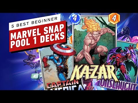 5 Best Marvel Snap Pool 1 Decks for Beginners