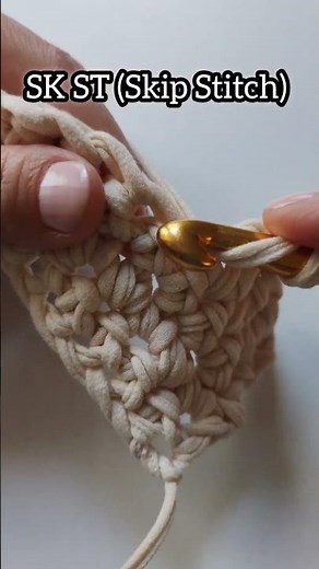 How to Slip Stitch (sl st) & Skip Stitch (sk st) | Crochet Basics