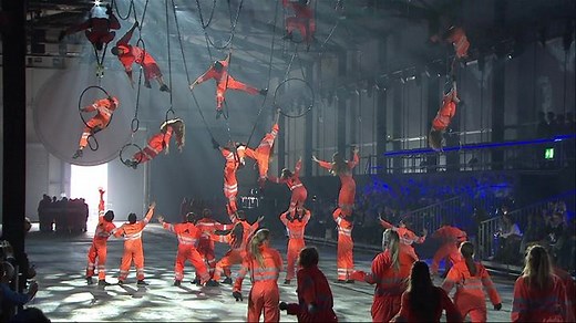The Gotthard tunnel opening ceremony was spectacular. | BBC News