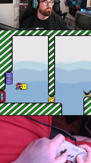 Super Mario World moment: 'Not the leaves!' reaction