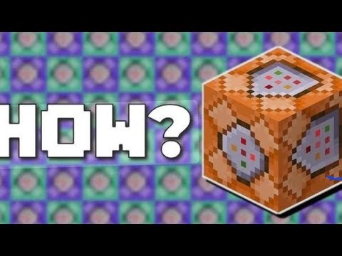 How to spawn/use a command block in minecraft