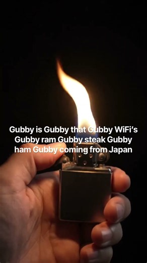 Gubby this Gubby that Gubby widow Gubby ram song