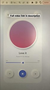 UI Design to HTML, CSS Using Bootstrap | Neumorphic Music Player Mobile App #html #css #neumorphic