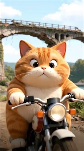“When Your Cat Gets His License… And Buys a Motorcycle.” 🐱🏍️