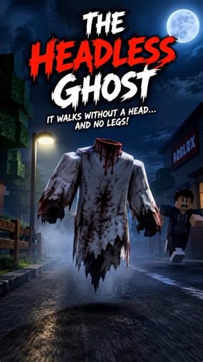 THE HEADLESS GHOST IN ROBLOX 😱 | It Has No Head… No Legs! #roblox #shortvideo #amazingroblox