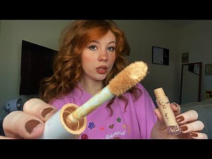 ASMR| DOING YOUR MAKEUP✨On A Stormy Day ⛈