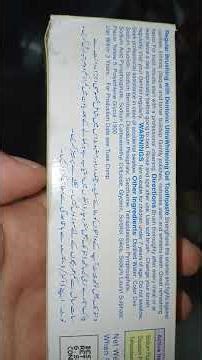 Dentonic Ultra Whitnlening 140g Gel toothpaste- refreshing lemon mint #ytshorts #toothpaste #yt