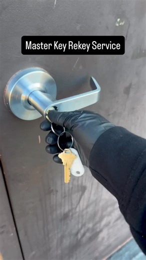 Verilock Mobile Locksmith on Instagram: "One master key. Every door. Clean rekey work 🔐 #commerciallocksmith #masterkey #masterkeysystem #lockrekey #businesssecurity"