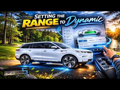 Jaecoo 5 BEV – How To Set The Range To Dynamic | First Setting You MUST Change!