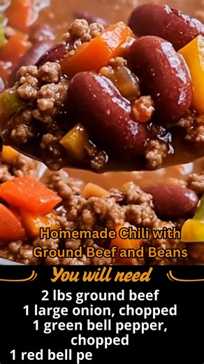 🌟 Homemade Chili with Ground Beef and Beans #fblifestyle | Sophia’s Easy Recipes