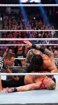 AI shots Roman rance vs Brock Lesnar fight in WWE