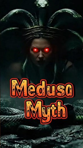 Medusa Woman With Snake Hair