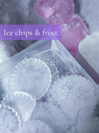 Delicious ASMR Ice Chips and Dip Experience