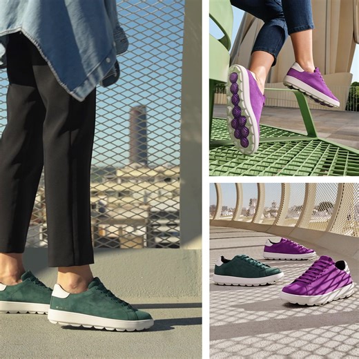 From purple to white to green, find the perfect hue for your adventures. Enrich your Spherica™ collection with the new ECUB-1 sneakers. https://bit.ly/Geox_SS24_SphericaEcub_W | GEOX