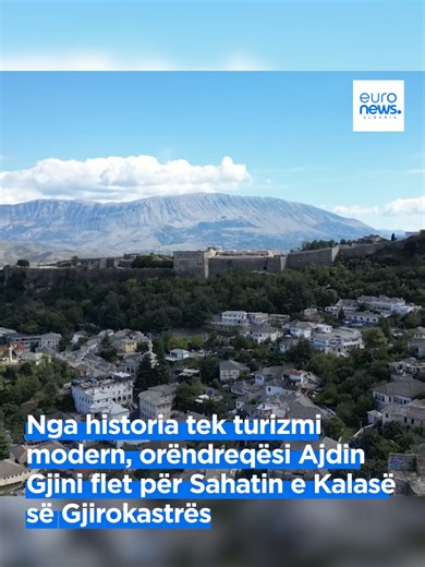 Nga historia tek turizmi modern, orëndreqësi Ajdin Gjini flet për Sahatin e Kalasë së Gjirokastrës #fypp #viral #viraltiktok #euronewsalbania #videoviral #fyp #fy