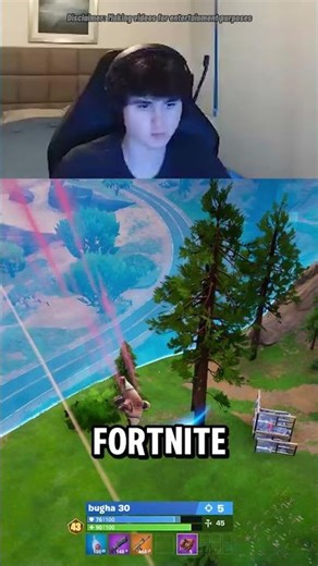 Bro, how does Bugha hit every shot like this?! 😱😂 #bugha #fortnite