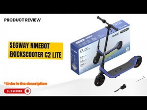 Segway Ninebot eKickScooter C2 Lite Review 🚀 Best Electric Scooter for Kids Ages 6–10?