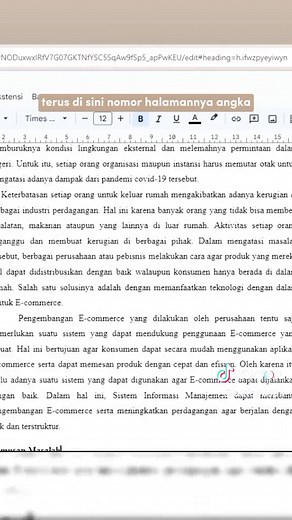 Cara Membuat Nomor Halaman Berbeda di Google Docs