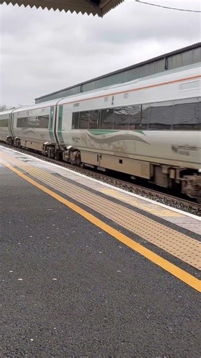 Irish rail 22,000 class passing Lisburn