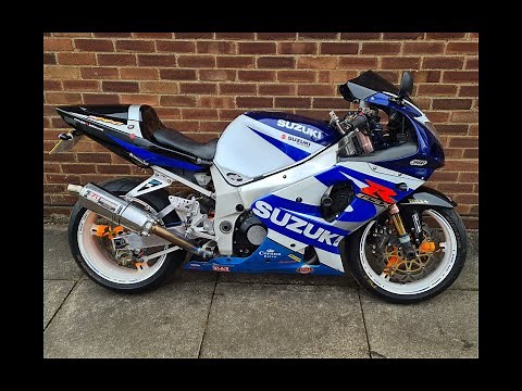 Suzuki GSXR 1000, K1, 2002, Yoshimura exhaust sound.