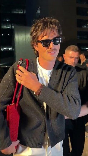 Jacob Elordi Arrives at the Bottega Veneta Show