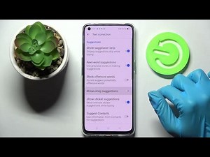 Oppo Find X3 Lite - Entering Text Correction Options