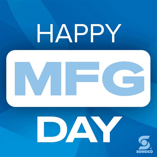 Happy Manufacturing Day! As a powerful job creator, economic impactor and means for positively investing in communities around the world, manufacturing at Sonoco looks like: 🔹 Focusing on our simplified portfolio of sustainable metal and paper solutions for the consumer and industrial markets 🔹 Investing in people’s skills, ideas and careers through opportunities like our apprenticeship programs across the U.S. 🔹 Creating innovative products like our all-paper GreenCan® packaging, range of tw