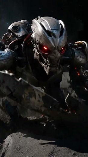 Alien Spaceship on the Moon Transforms into a Terrifying Robot!