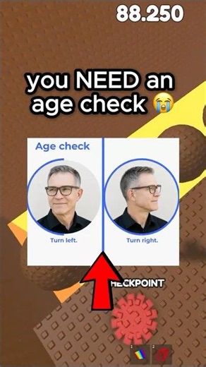 You Need an Age Check to PLAY Roblox Now 😭🙏 #roblox #robloxrant #robloxshorts #robloxedit
