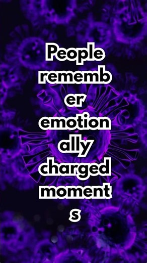 Emotion strengthens memory.