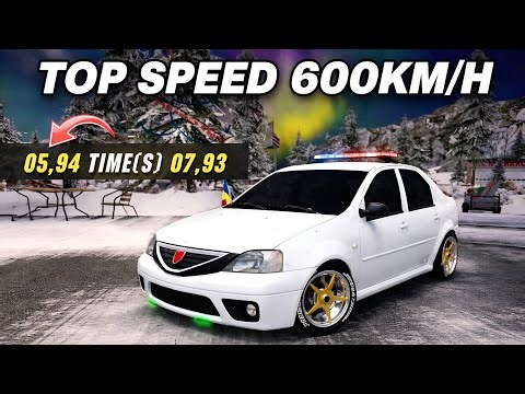 Dacia Logan 300HP Gearbox Setup in Car Parking Multiplayer