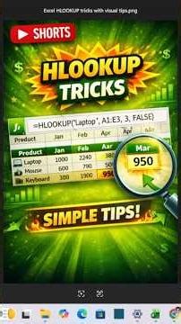 Excel Formula Hlookup | How to use hlookup formula in excel