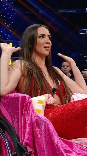 Chelsea Green is literally in a wheelchair! 😅