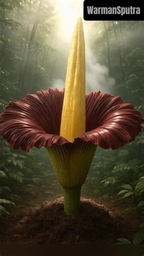 Amazing Time lapse #youtubeshorts #amorphophallus titanum #flowers #timelapse #relaxing