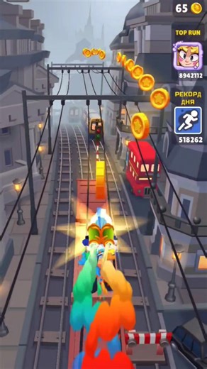 I don't think you'd like to see this. #subwaysurfers #gaming #games #subwaysurfs #gameplay #music