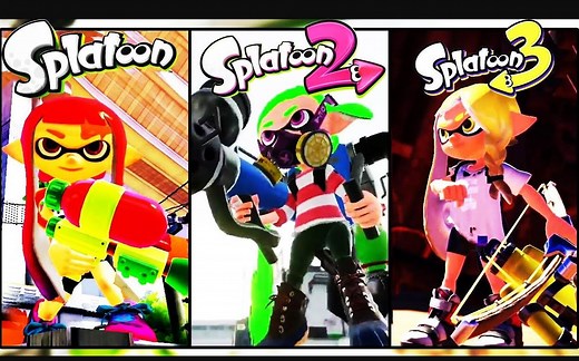 【Splatoon3】三代喷射战士的第一支首发预告成长回顾（2014 - 2021）