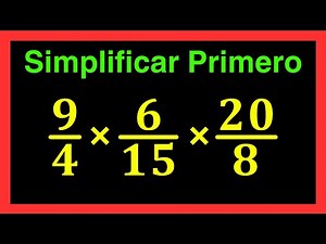 ✅👉Simplify Before Multiplying Fractions